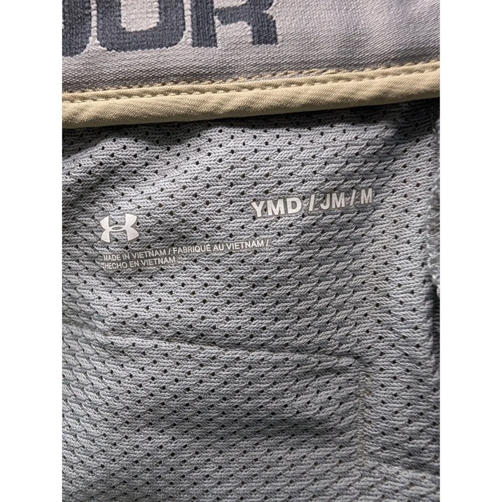 Under Armour Youth Khaki Stretch Waist Cargo Shorts‎ Casual Comfort Size YM